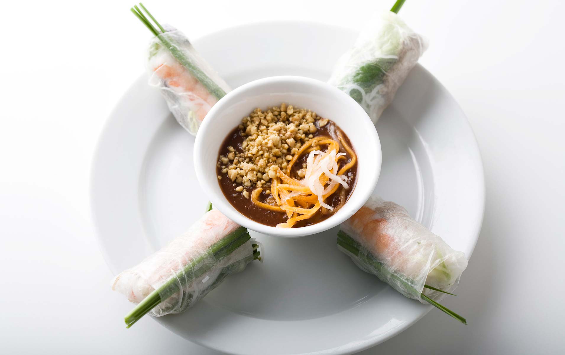 Fresh roll with shrimp and pork